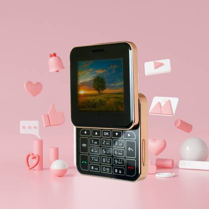 TOUCH 18 Rock Slider Dual Sim |Keypad Mobile| with 2.4" Display |Slide|Notification Light