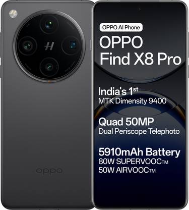 OPPO Find X8 Pro 5G (Space Black, 512 GB)