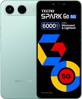 Tecno Spark Go 5G (Turquoise Green, 128 GB)