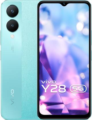vivo Y28 5G (Glitter Aqua, 128 GB)