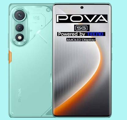 Tecno POVA CURVE (Cyan Lake, 128 GB)