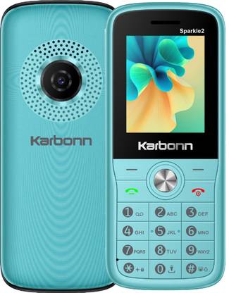 KARBONN Sparkle2 Keypad Mobile 2 inchLCD,Camera,1000mAh Battery Expandable,32GB