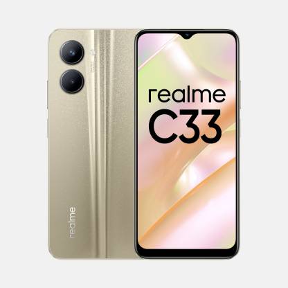 realme C33 (Sandy Gold, 64 GB)