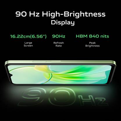 vivo T3 Lite 5G (Vibrant Green, 128 GB)