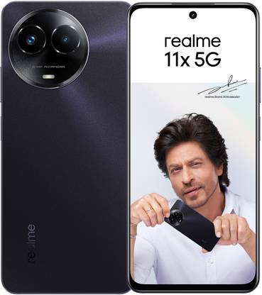[For SBI/HDFC Card] realme 11x 5G (Midnight Black, 128 GB)  (6 GB RAM)