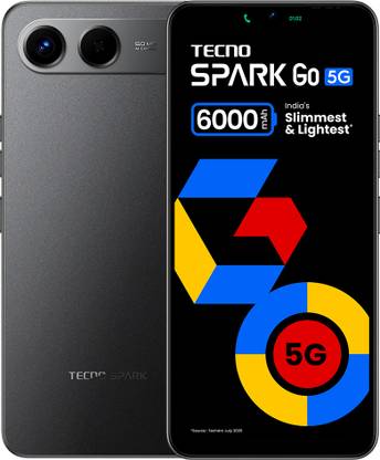 Tecno Spark Go 5G (Ink Black, 128 GB)