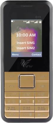 IAIR D15 Dual Sim Keypad Phone | 2800 mAH Battery & Big 1.88 Inch Display