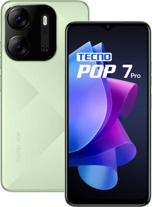 Tecno Pop 7 Pro (Limpid Green, 64 GB)