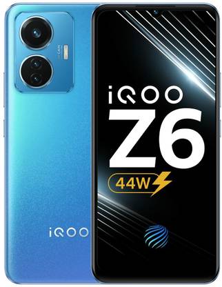 IQOO Z6 44W (Lumina Blue, 128 GB)