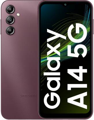 Samsung Galaxy A14 5G (Dark Red, 64 GB)