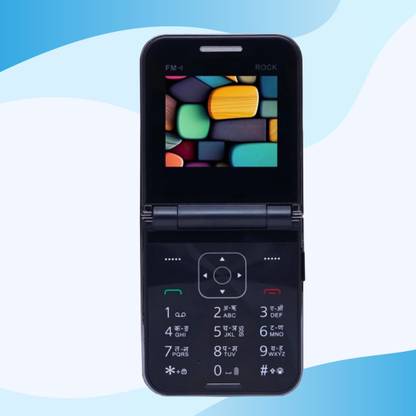 TOUCH 18 Rock Z Flip Dual Sim |Keypad Mobile| with 2.4" Display Call & SMS Indicator