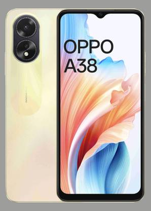 OPPO A38 (Glowing Gold, 128 GB)