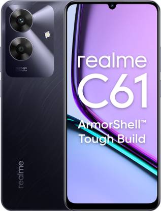 realme C61 (Marble Black, 4GB RAM, 64GB)