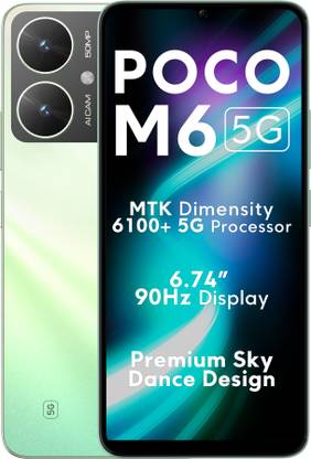 POCO M6 5G (Polaris Green, 256 GB)