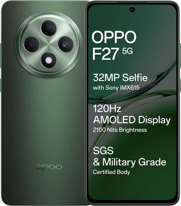 OPPO F27 5G (Emerald Green, 128 GB)