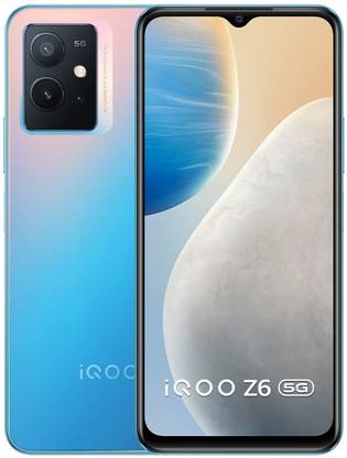 IQOO Z6 5G (Chromatic Blue, 128 GB)