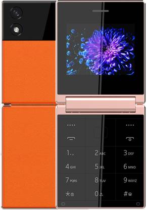 itel Flip 1 Keypad Mobile with Type C Charging| Leather Back | 1200 mAh Battery