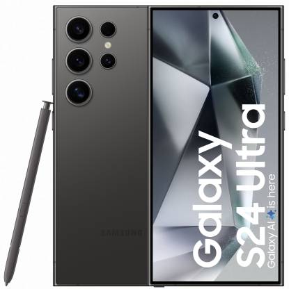 SAMSUNG Galaxy S24 Ultra 5G (Titanium Black, 512 GB)