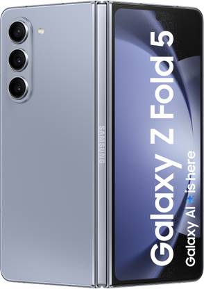 Samsung Galaxy Z Fold5 (Icy Blue, 256 GB)