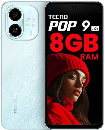 Tecno Pop 9 5G (Azure Sky, 128 GB)