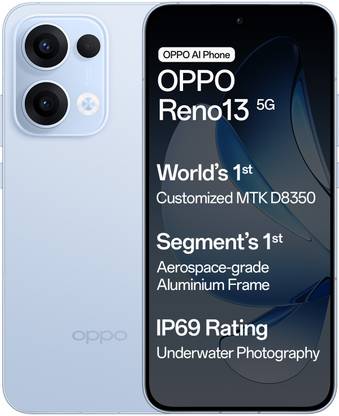 OPPO Reno13 5G (Sky Blue, 256 GB)