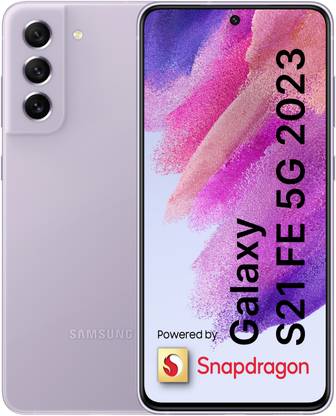 Samsung Galaxy S21 FE 5G with Snapdragon 888 (Lavender, 256 GB)  (8 GB RAM) at Rs. 49999