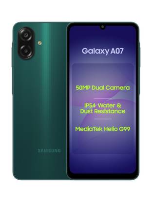 Samsung Galaxy A07 LTE (Green, 64GB)