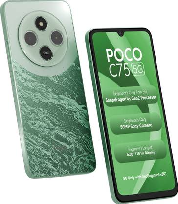 POCO C75 5G (Enchanted Green, 64 GB)