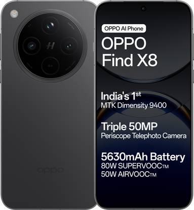 OPPO Find X8 5G (Space Black, 512 GB)