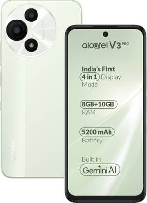 Alcatel V3 Pro 5G (Matcha Green, 256 GB)