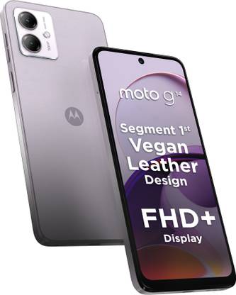 (With ICICI Debit Card) MOTOROLA g14 (Pale Lilac, 128 GB)  (4 GB RAM)