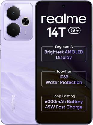 realme 14T 5G (Lightning Purple, 256 GB)