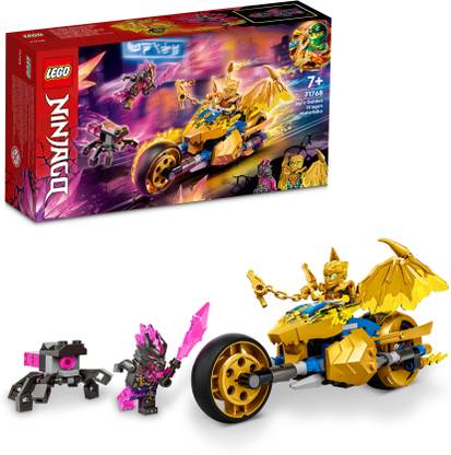 LEGO Ninjago Jay's Golden Dragon Motorbike (135 Blocks) Model Building Kit