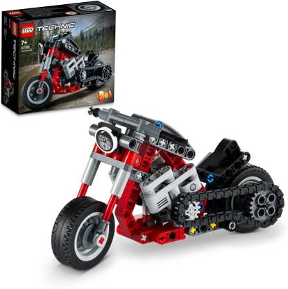 LEGO Technic Motorcycle (163 Blocks) Model Building Kit