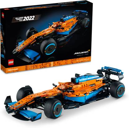 LEGO Technic McLaren Formula 1Race Car (1434 Blocks) Model Building Kit