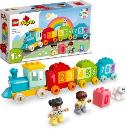 LEGO DUPLO : Number Train - Learn to Count (23 Blocks) Model Building Kit