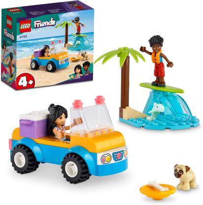 LEGO Friends Beach Buggy Fun (61 Blocks) Model Building Kit