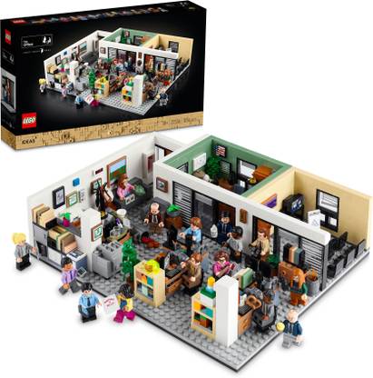 LEGO Ideas The Office (1164 Blocks) Model Building Kit