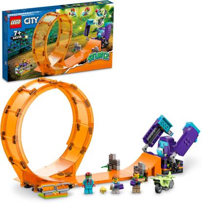 LEGO City Smashing Chimpanzee Stunt Loop (226 Blocks)