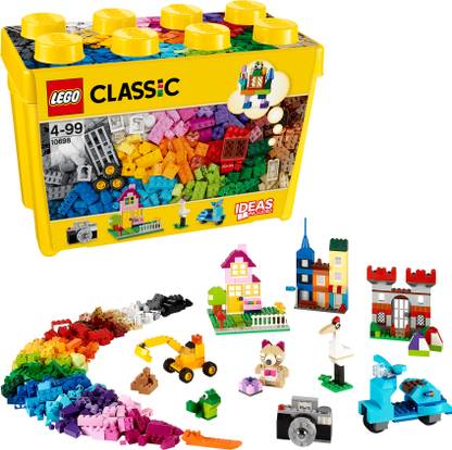 LEGO Classic Large Creative Brick Box (790 Blocks) Model Building Kit