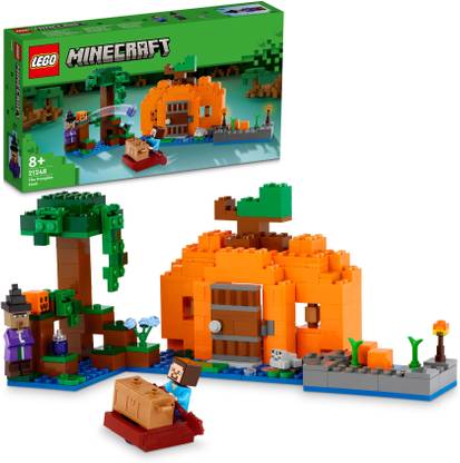 LEGO Minecraft : The Pumpkin Farm (257 Blocks) Model Building Kit