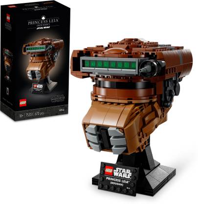 LEGO Star Wars Princess Leia(Boushh) Helmet (670 Blocks) Model Building Kit