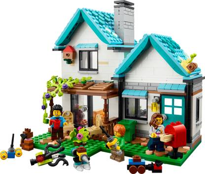 LEGO Creator 3-in-1 Cozy House (808 Blocks) Model Building Kit