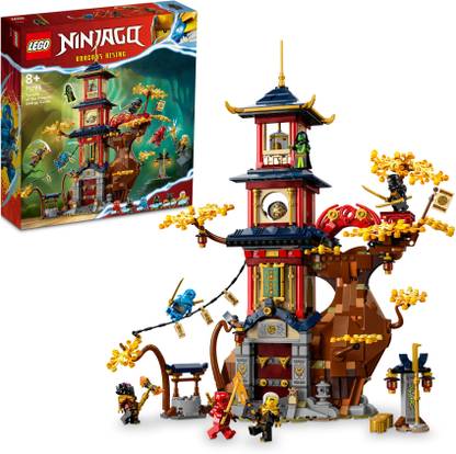 LEGO Ninjago : The Temple Of The Dragon Energy Cores (1029 Blocks) Model Building Kit