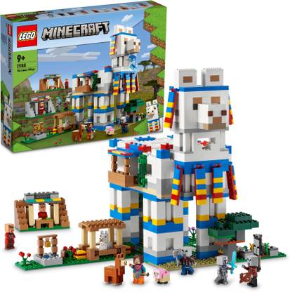 LEGO Minecraft : The Llama Village (1252 Blocks) Model Building Kit