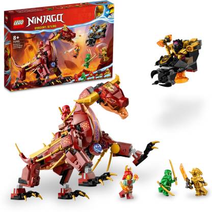 LEGO Ninjago Heatwave Transforming Lava Dragon (479 Blocks) Model Building Kit