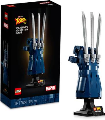 LEGO Marvel Super Heroes Wolverine's Adamantium Claws (596 Blocks) Model Building Kit