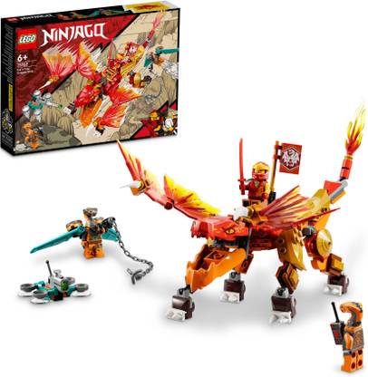 LEGO Ninjago Kai's Fire Dragon EVO (204 Blocks) Model Building Kit