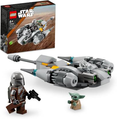 LEGO Star Wars The Mandalorian's N-1 Starfighter Microfighter (88 Blocks) Model Building Kit