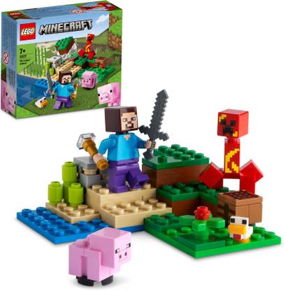 LEGO Minecraft : The Creeper Ambush (72 Blocks) Model Building Kit